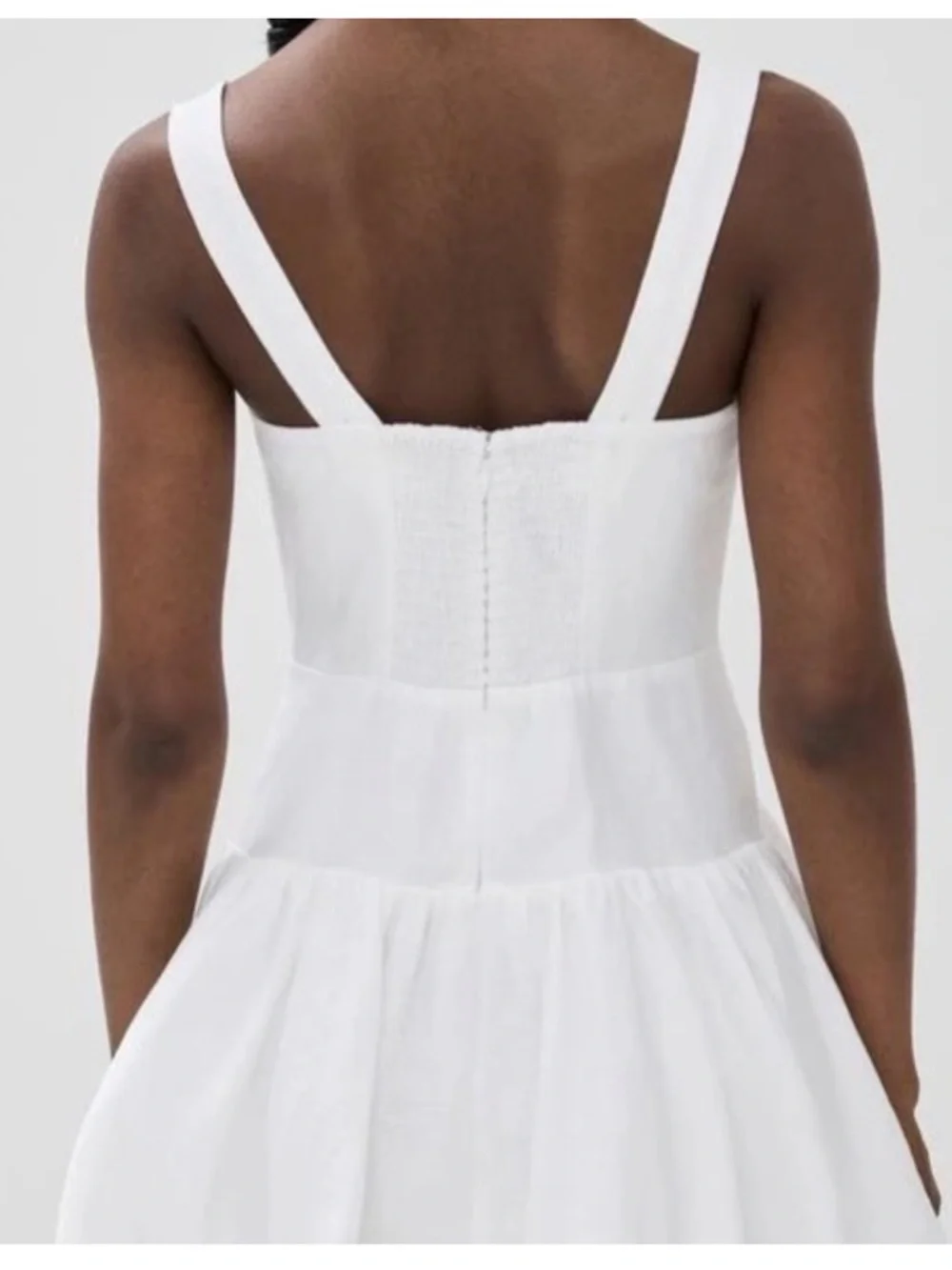 Reformation White Mini Dress - Picture 2 of 5